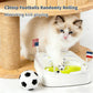 ⏰ REDUCERE DE 50% – O ofertă de-a dreptul „miau-zătoare”! 🐱⚽ Jucărie interactivă pentru pisici în formă de teren de fotbal – Lasă-ți pisica să înscrie golul victoriei! | Minge cu mișcare automată + teren realist 🏟️
