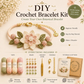 Set pentru realizarea unei brățări croșetate DIY, inspirat din natură
