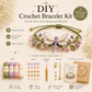 Set pentru realizarea unei brățări croșetate DIY, inspirat din natură