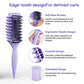 💨 Perie de descurcare cu aerisire pentru părul cret – descurcă fără să rupă firele și conferă volum! 🌀✨