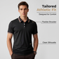 👔 Tricou Polo Bărbați – Guler Contrast cu Dungi, Uscare Rapidă, Respirabil & Elegant, L-2XL, 8 Culori ✨