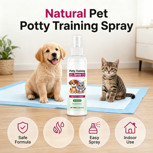 🐶🐱 Spray pentru dresajul de curățenie al câinilor și pisicilor – ajută la dresajul de curățenie ✨