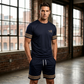 📢 OFERTĂ LIMITATĂ: 50% REDUCERE! 👕 Set casual de vară pentru bărbați, format din tricou și pantaloni scurți – Design modern cu imprimeu 3D și țesătură mixtă de calitate superioară ⏰🔥