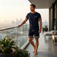 📢 OFERTĂ LIMITATĂ: 50% REDUCERE! 👕 Set casual de vară pentru bărbați, format din tricou și pantaloni scurți – Design modern cu imprimeu 3D și țesătură mixtă de calitate superioară ⏰🔥