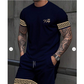 📢 OFERTĂ LIMITATĂ: 50% REDUCERE! 👕 Set casual de vară pentru bărbați, format din tricou și pantaloni scurți – Design modern cu imprimeu 3D și țesătură mixtă de calitate superioară ⏰🔥