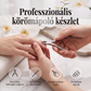 Set profesional din oțel inoxidabil, format din 3 piese, pentru tăierea unghiilor și împingerea cuticulelor