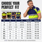 🏃☀️🦺 REDUCERE DE 50%! Tricou cu guler rotund de înaltă vizibilitate – ușor, vizibil, ideal pentru alergare.