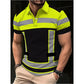 🏃☀️🦺 REDUCERE DE 50%! Tricou cu guler rotund de înaltă vizibilitate – ușor, vizibil, ideal pentru alergare.