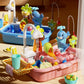 Set de joacă pentru copii cu chiuvetă de bucătărie 🧼 Spală, clătește și joacă-te ore în șir – Visul unui mic bucătar devenit realitate ✨
