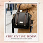Geantă de mână tip crossbody vintage pentru femei, cu curea ajustabilă