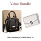 Geantă de mână tip crossbody vintage pentru femei, cu curea ajustabilă