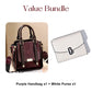 Geantă de mână tip crossbody vintage pentru femei, cu curea ajustabilă