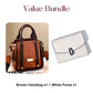 Geantă de mână tip crossbody vintage pentru femei, cu curea ajustabilă