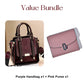 Geantă de mână tip crossbody vintage pentru femei, cu curea ajustabilă