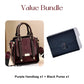 Geantă de mână tip crossbody vintage pentru femei, cu curea ajustabilă