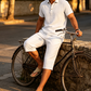 👕 REDUCERE DE 50% ACUM! 🩳 Set de cămașă de vară și pantaloni scurți pentru bărbați – Ușor, respirabil și perfect pentru plajă – Ideal pentru vacanțe și ieșiri în aer liber ☀️
