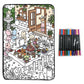 Pătură pentru desen DIY, pentru consolidarea legăturilor familiale
