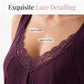 👗✨Cămașă de Noapte Femei cu Dantelă și Decolteu V – Modal Moale, Lejeră, Respirabilă | 6 Culori | S-2XL🌙
