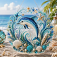 🌊 Pictură DIY cu perle marine – Creează-ți propriul tablou de perete unic, cu o temă frumoasă inspirată de mare