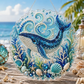 🌊DIY Ocean Pearl Painting – Create Your Own Unique Wall Art with a Beautiful Sea Theme