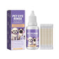 🔥Ofertă specială: 50% reducere🔥 Soluție delicată pentru spălarea ochilor animalelor de companie (câini și pisici) – fără alcool, îndepărtează impuritățile, 150 ml 🐶