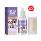 🔥Ofertă specială: 50% reducere🔥 Soluție delicată pentru spălarea ochilor animalelor de companie (câini și pisici) – fără alcool, îndepărtează impuritățile, 150 ml 🐶