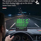 Vitezometru digital GPS pentru vehicule HUD