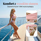 Damskie bikini z wysokim stanem i nadrukiem